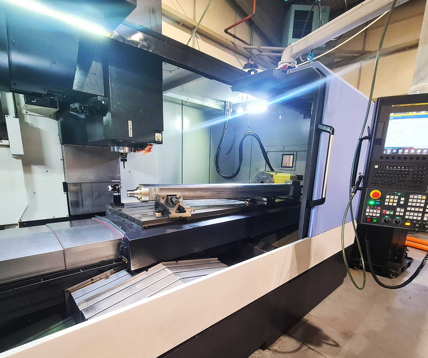 Investing in new machine tools