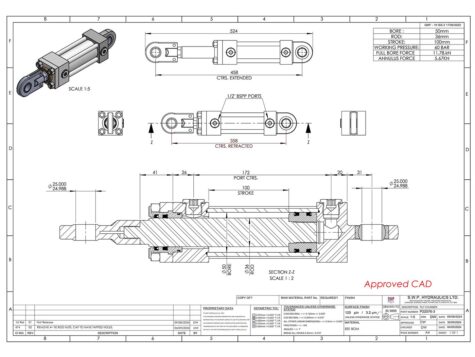 SWP-Hydraulics-Build-to-Print-Linear-Actuators SWP Hydraulics Build-to-Print Linear Actuators