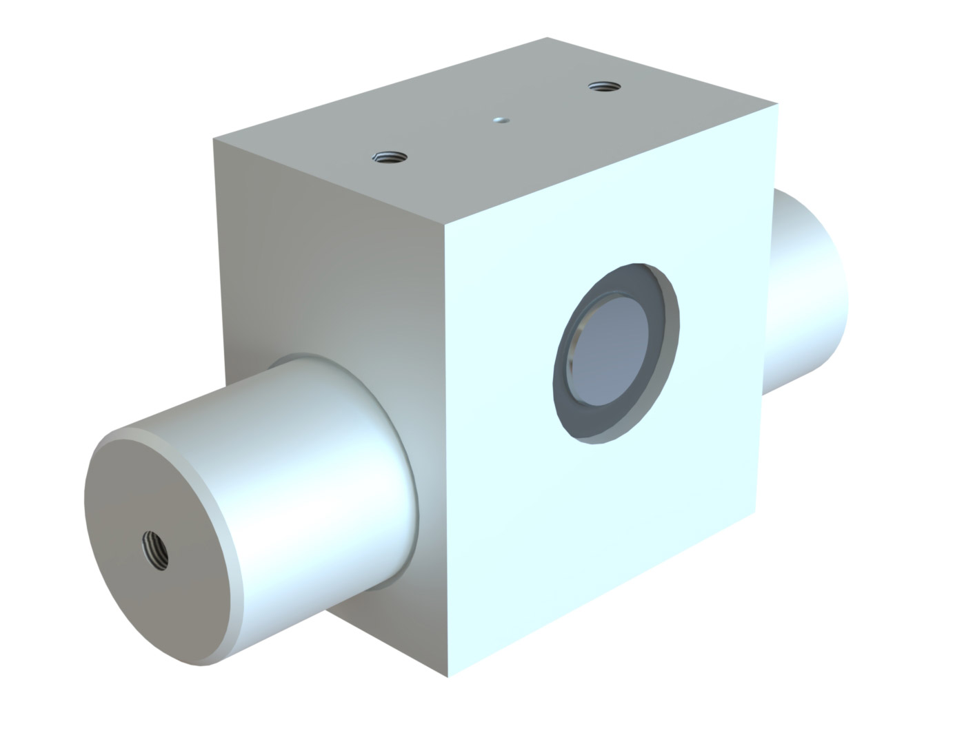 Torqmaster TM Mini rotary actuator rear view