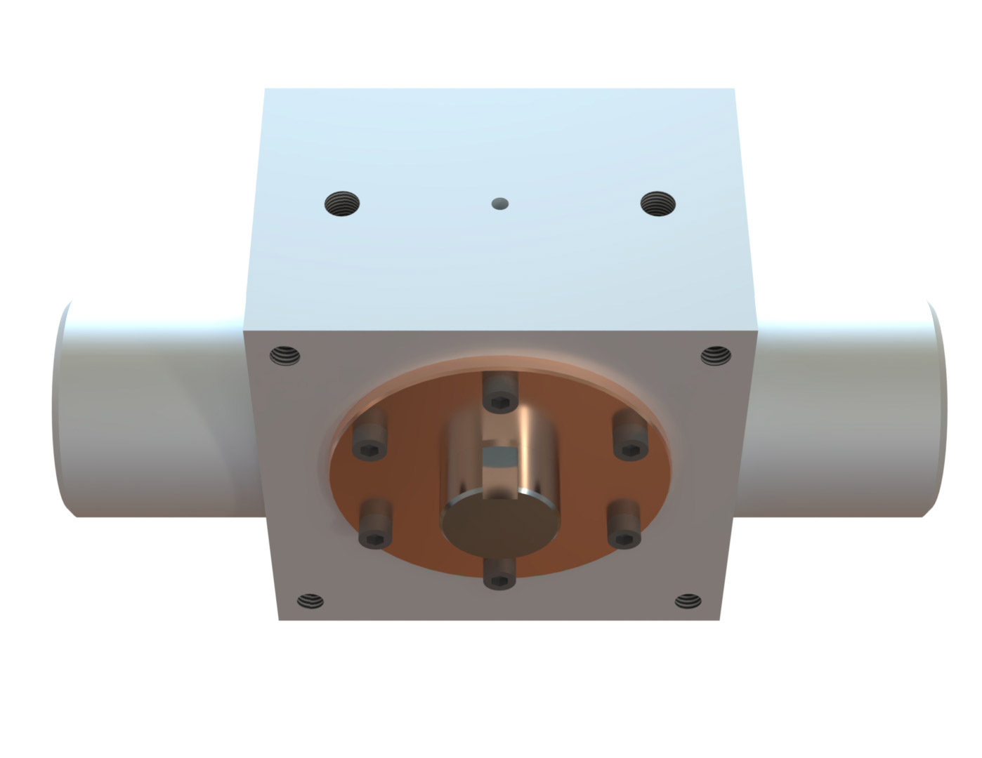 Torqmaster TM Mini Rotary Actuator top view